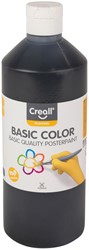 Gouache Creall Basic noir 500ml