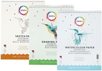 Bloc aquarelle Qrea 24x32cm 20 feuilles 200g spirale-2