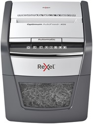 Papiervernietiger Rexel Optimum Auto+ 45X snippers 4x28mm