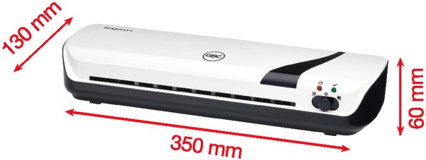Olympia A4 için 230, 4'ü 1 arada laminasyon seti, 75 - 125 mikron, siyah, 3113