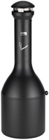 Cendrier Rubbermaid Infiny Genie à poser noir
