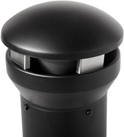 Cendrier Rubbermaid Infiny Genie à poser noir-2