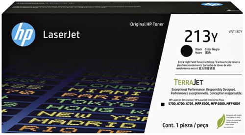 Tonercartridge HP W2130Y  213Y zwart