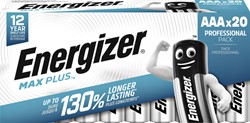 Battery Energizer Max Plus 20xAAA alkaline