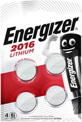 Batterie Energizer Knopfzelle 4xCR2016 Lithium