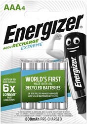 Pile rechargeable Energizer 4x AAA 800mAh