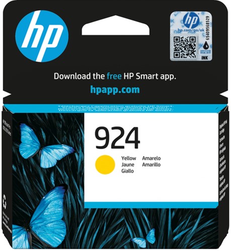 Inktcartridge HP 4K0U5NE 924 geel