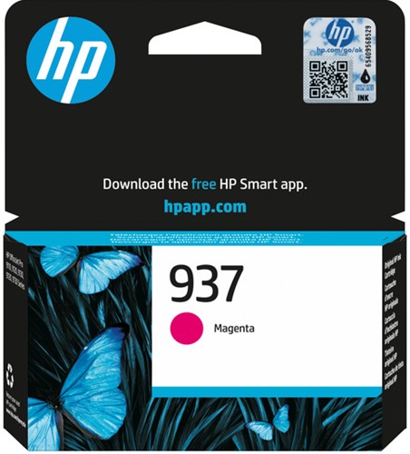 Inktcartridge HP 4S6W3NE 937 rood