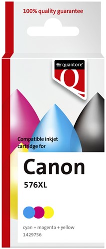 Inktcartridge Quantore alternatief tbv Canon Cl-576XL kleur