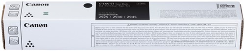 Tonercartridge Canon C-EXV 67 zwart