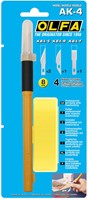 Couteau de précision Olfa AK-4 Pro blister 1 pièce