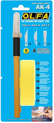 Couteau de précision Olfa AK-4 Pro blister 1 pièce
