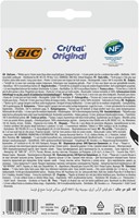 Stylo bille BIC Cristal Medium bleu blister 10 pièces-4