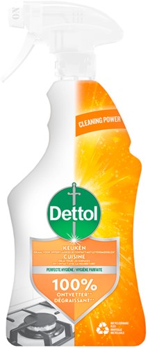 Dégraissant Dettol Cuisine spray 500ml