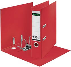 Classeur à levier Leitz 180° Recycle A4 80mm carton rouge
