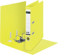 Classeur à levier Leitz 180° Recycle A4 55mm carton jaune