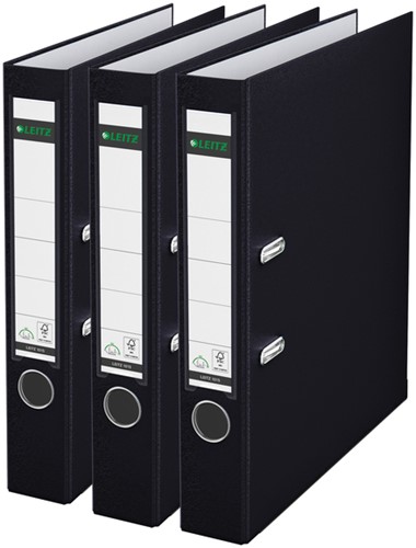 Classeur à levier Leitz 180° 1015 A4 55mm 3 pièces noir