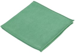 Chiffon microfibre Cleaninq Prof 40x40cm vert 10 pièces
