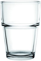 Glass Olympia tumbler stackable 200 ml 12 pieces