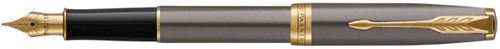 Stylo plume Parker Sonnet Collection Grey GT Medium