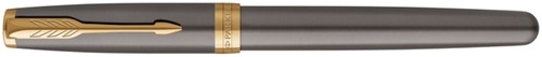 Stylo plume Parker Sonnet Collection Grey GT Medium-2