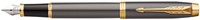 Stylo plume Parker IM Collection Grey GT Medium