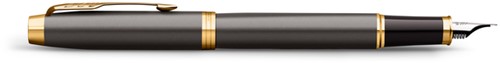 Stylo plume Parker IM Collection Grey GT Medium-3
