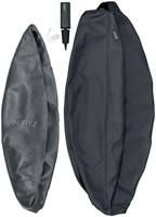 Actieve zitbal Leitz Ergo 65cm anti-rol donkergrijs-3