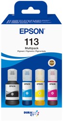 Refill ink Epson 113 EcoTank black + 3 colors