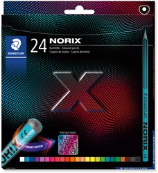 Crayon de coloriage Staedtler Norix set 24 couleurs
