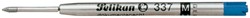 Recharge stylo bille Pelikan 337 Medium bleu