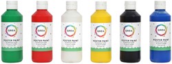 Gouache Qrea set 6 couleurs standard 250ml