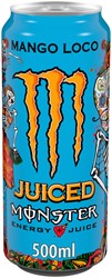 Energy drink Monster juice mango loco can 500ml