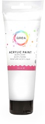 Peinture acrylique Qrea 120ml blanc