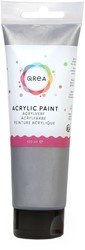 Peinture acrylique Qrea 120ml argent