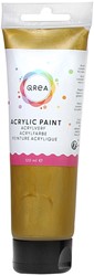 Peinture acrylique Qrea 120ml or