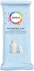 Pâte à modeler Qrea séchage à l'air blanc 1000g