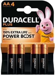 Battery Duracell Plus Powerboost 4x AA
