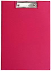 Klemmbrett MAUL A4 hochkant PVC mit Stiftschlaufe rot