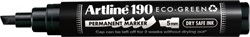 Marqueur permanent Artline 190 Dry Safe Eco biseau 2-5mm noir