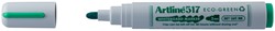 Marqueur tableau blanc Artline 517 Dry Safe Eco ogive Medium vert
