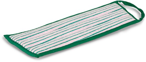 Mop Greenspeed Velcro microfibre multifonctionnel 30cm vert