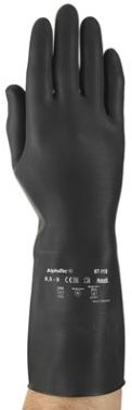 Ansell AlphaTec 87-118 Handschoen Zwart 10½ - 320 mm
