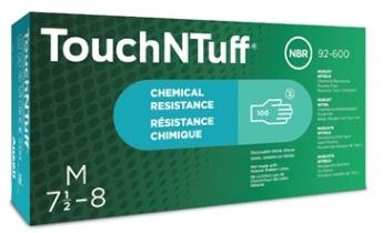 Ansell TouchNTuff 92-600 Handschoen Groen 6½-7 - 240 mm