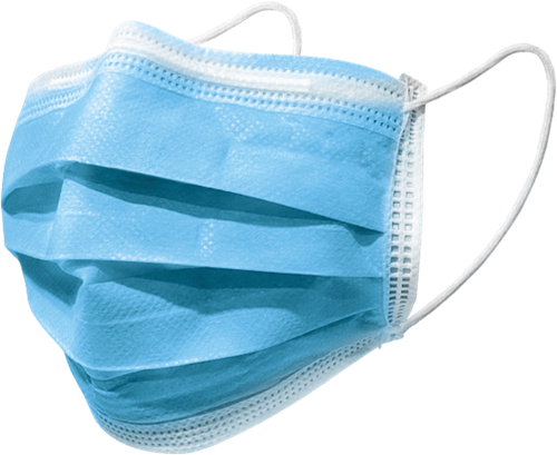 Surgical mask EN14683:2019 Type IIR bl. Surgical mask EN14683:2019 Type IIR