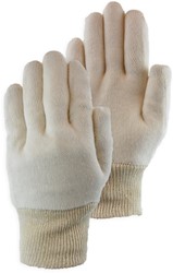 PS Interlock Ecru Manchet 280 gr Heren 20-220 Interlock Handschoen Ecru