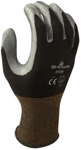 Showa 370B Nitril zwart, mt 8-L 370B Werkhandschoen Nitrile
