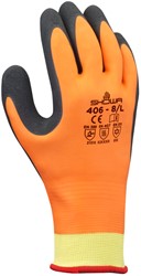 Showa 406 Latex Cold oranje mt 8-L Showa 406 Latex Cold oranje