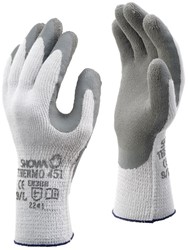 Showa 451 Latex Cold grijs mt 7-S 451 Winterhandschoen Latex