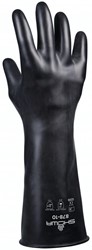 Showa 878 Butyl zwart 35 cm, mt 10/XL 878 Werkhandschoen